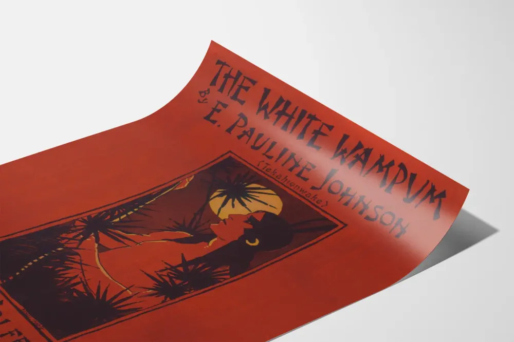 Affiche Vintage White Wampum par E. Pauline Johnson