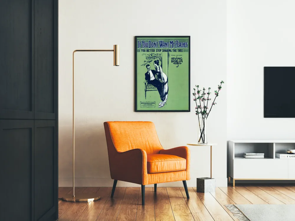 Affiche vintage If You Don't Want My Peaches par Irving Berlin