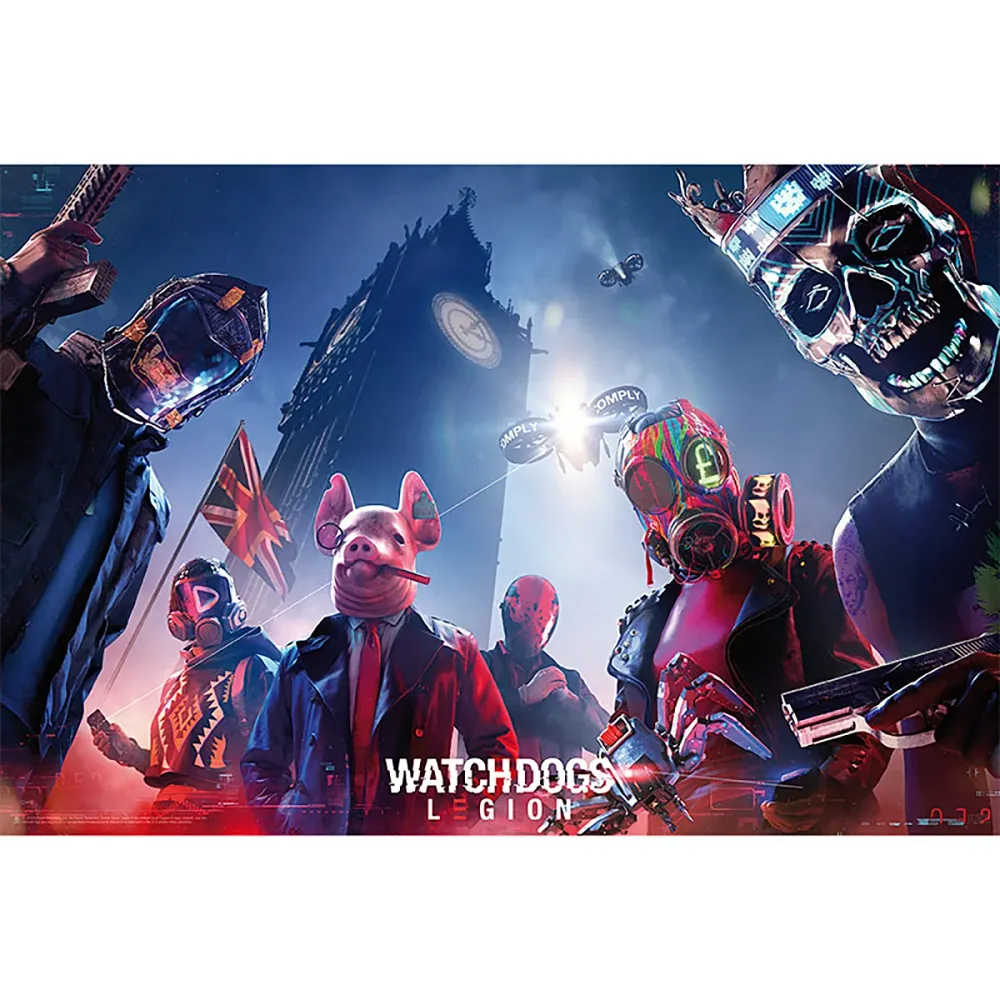 Affiche Watch Dogs Legion