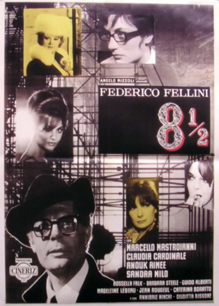 8 1/2 affiches