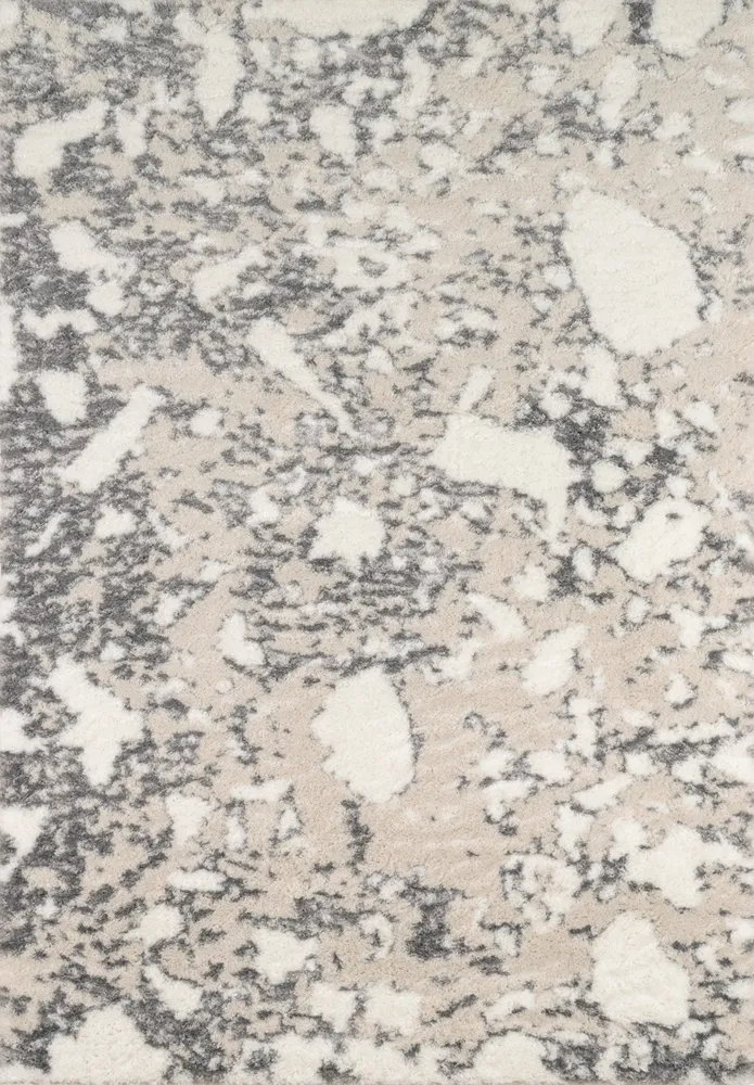 ALENA - Tapis à poils longs beige - ALE670BEI