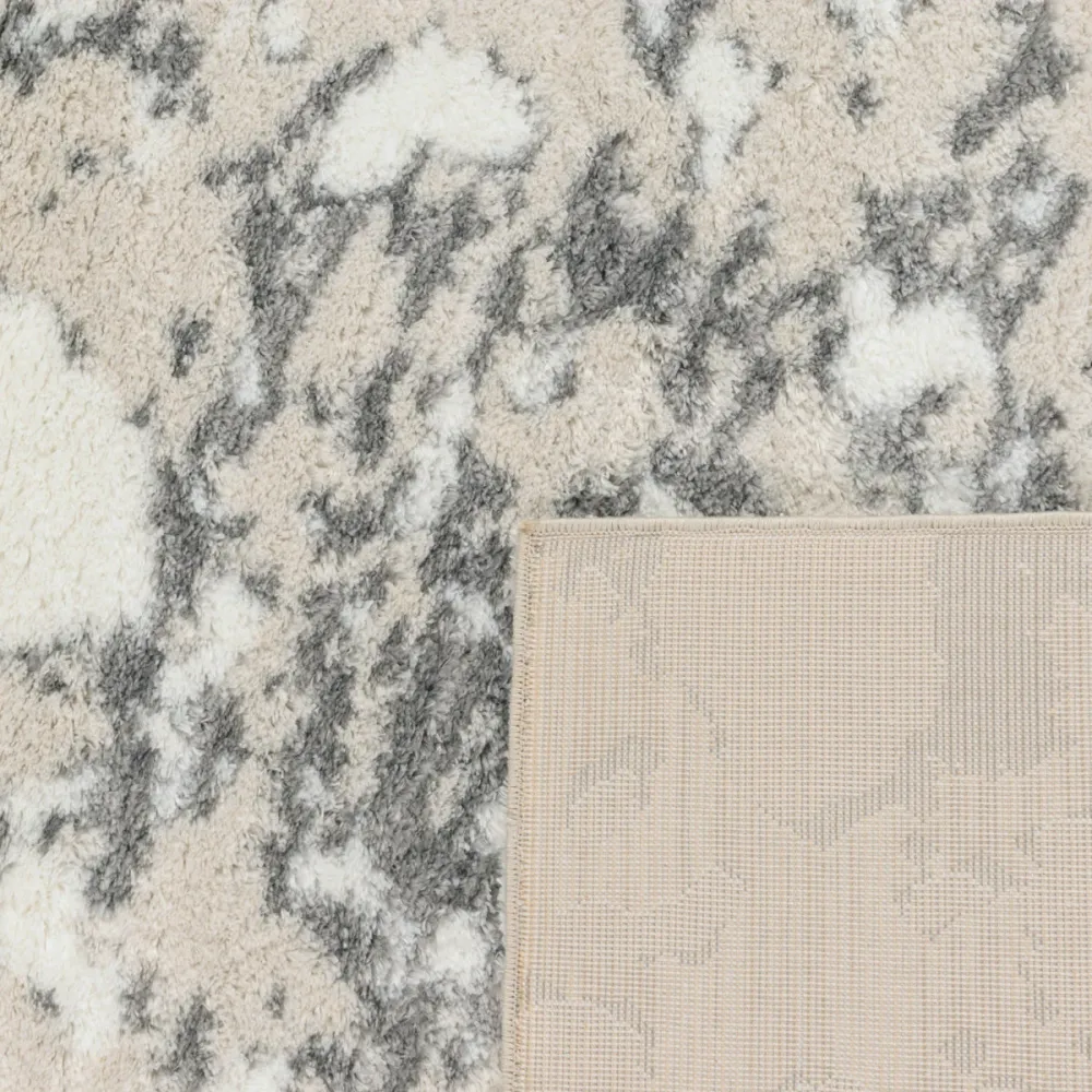 ALENA - Tapis à poils longs beige - ALE670BEI