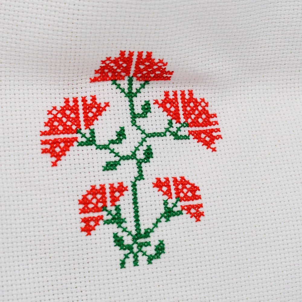 Sachet pochon en coton brodé 36x28cm ALFE