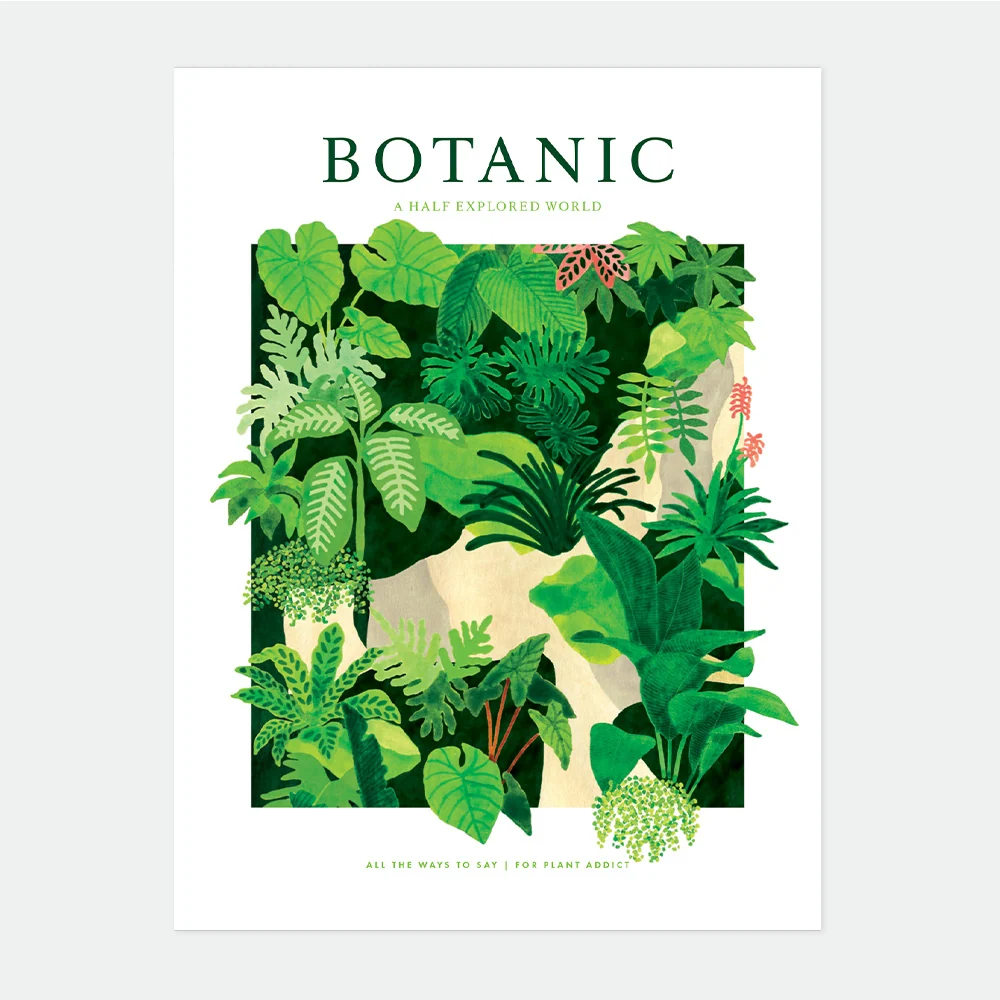 Botanic World - Affiche All the ways to say