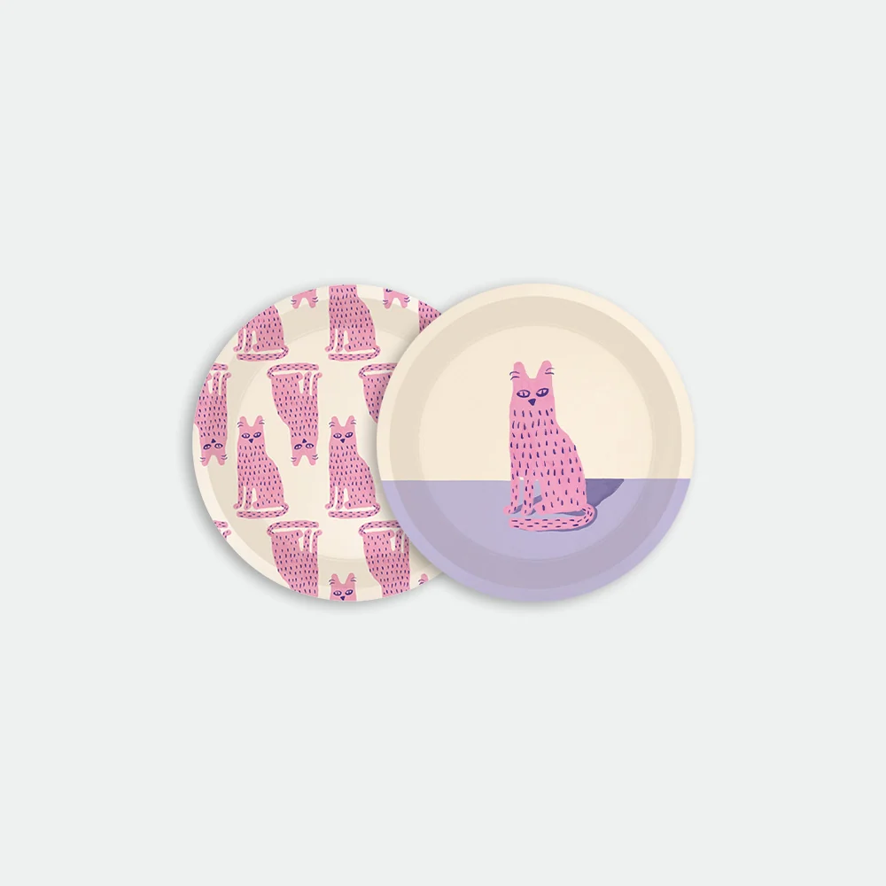 Lonely Cat - Duo de dessous de verre All the ways to say