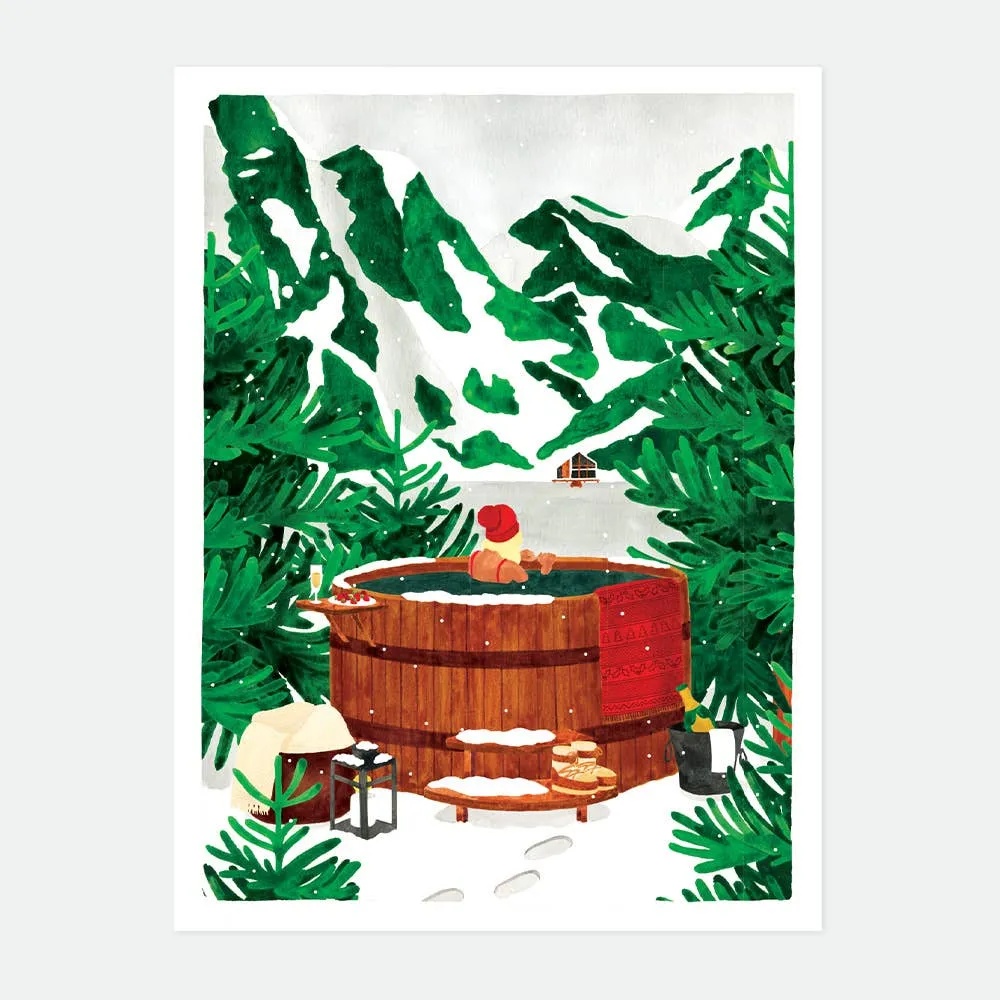 Nordic Bath - Affiche All the ways to say