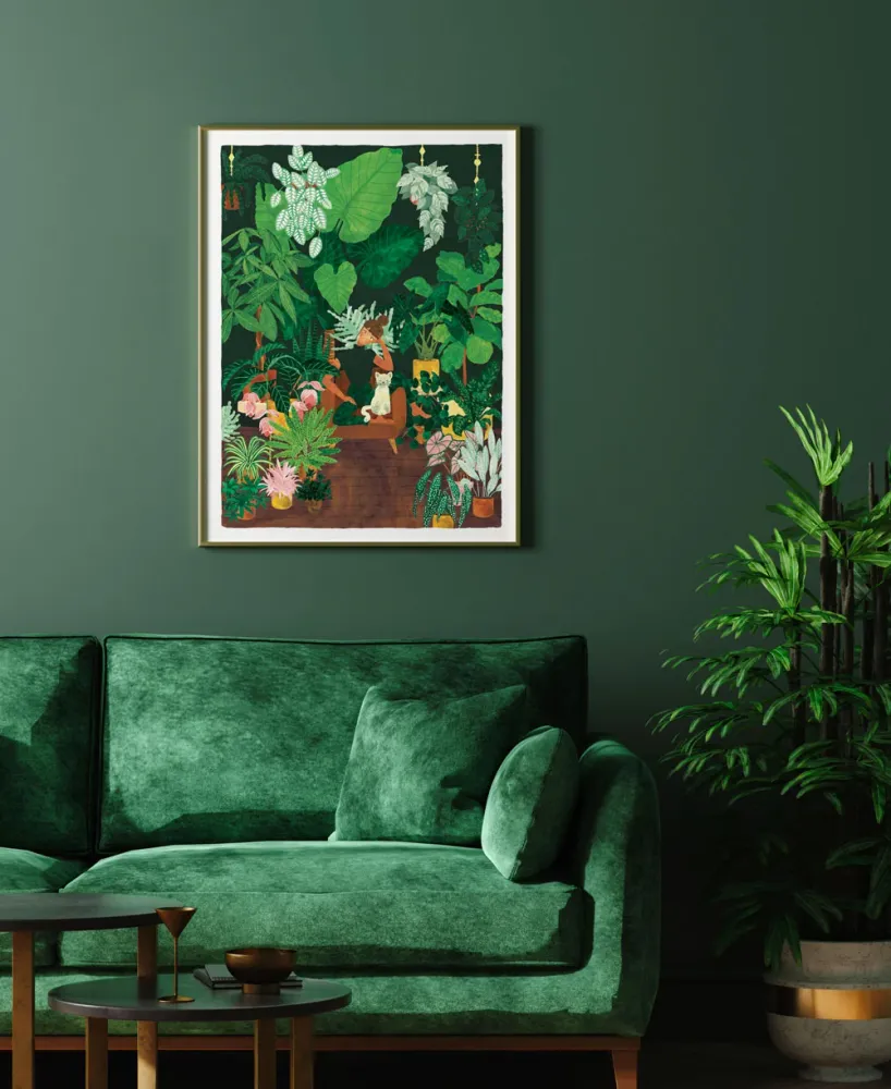 Plant Addict Lady - Affiche All the ways to say