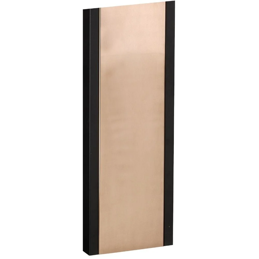 Allux Stand 1001 Poteaux pour boîte aux lettres Noir/Cuivre