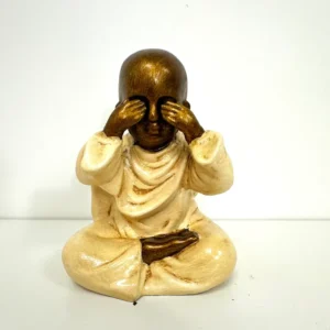 Statue moine “Main sur les yeux” AM Boutiques