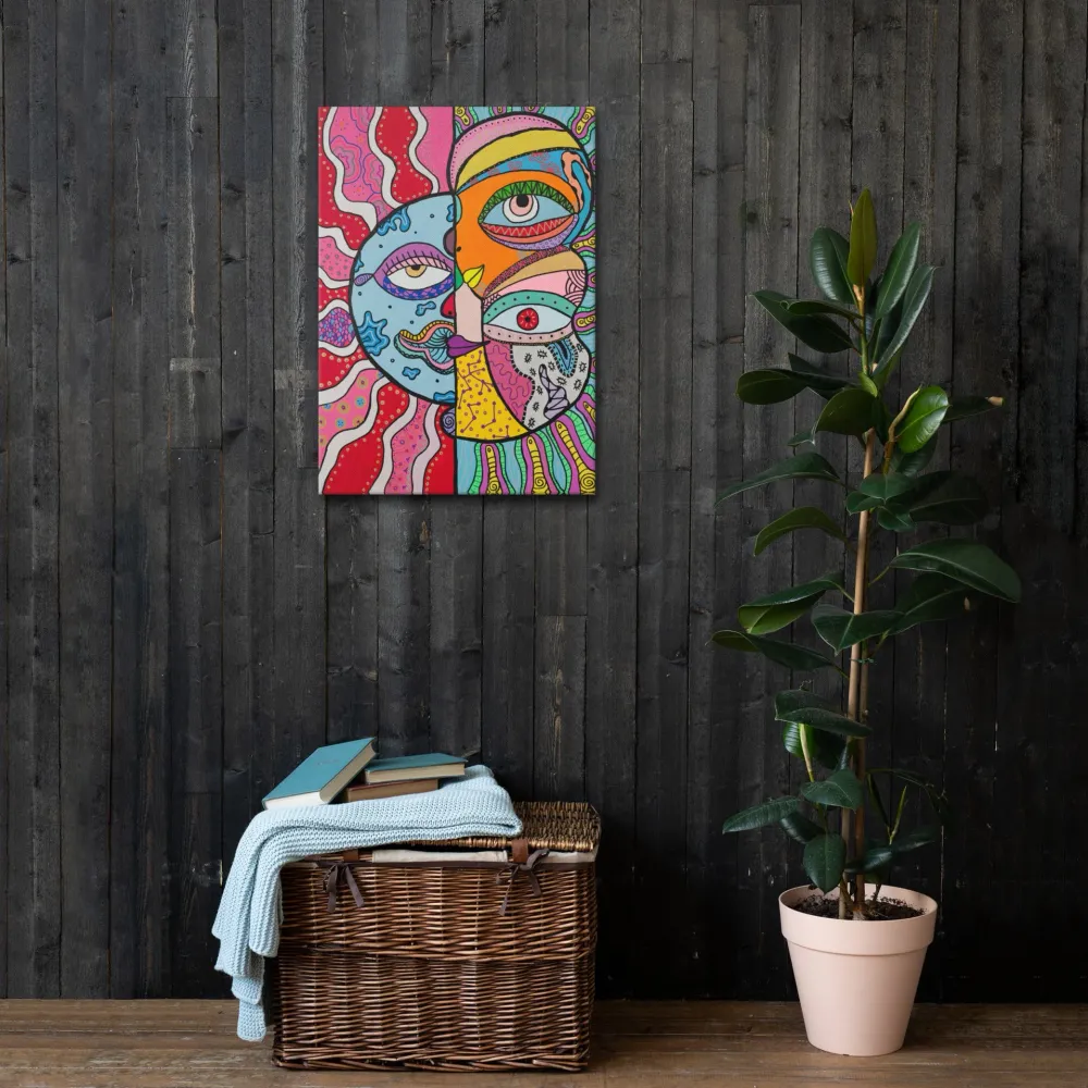 Toile 'Mooning' Ame Kunty