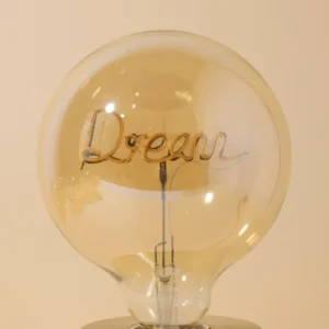 Ampoule Rêve Dorée · Déco ·