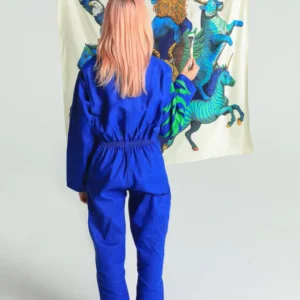 Carré de soie 110cm Fantastique, flashy ANNÉE