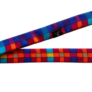 Ruban en soie 2cm Tartan, pop ANNÉE