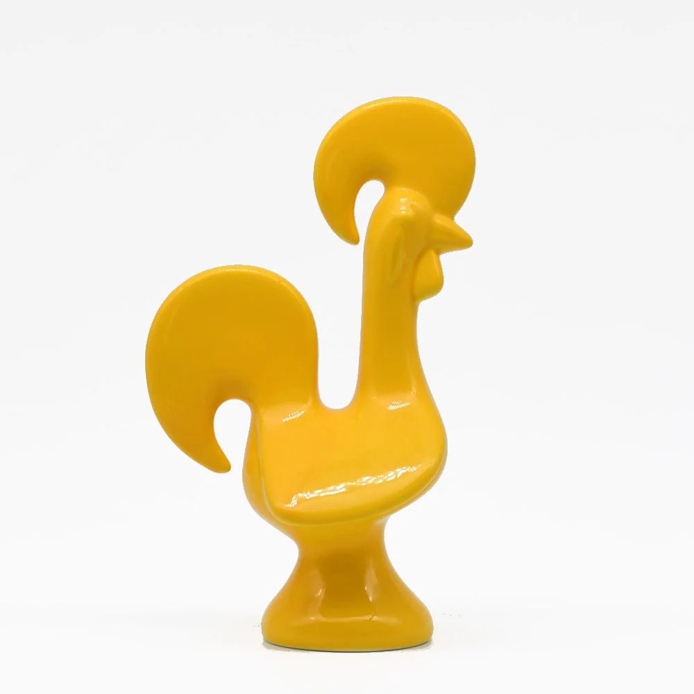 Coq portugais en céramique - Jaune ANRO