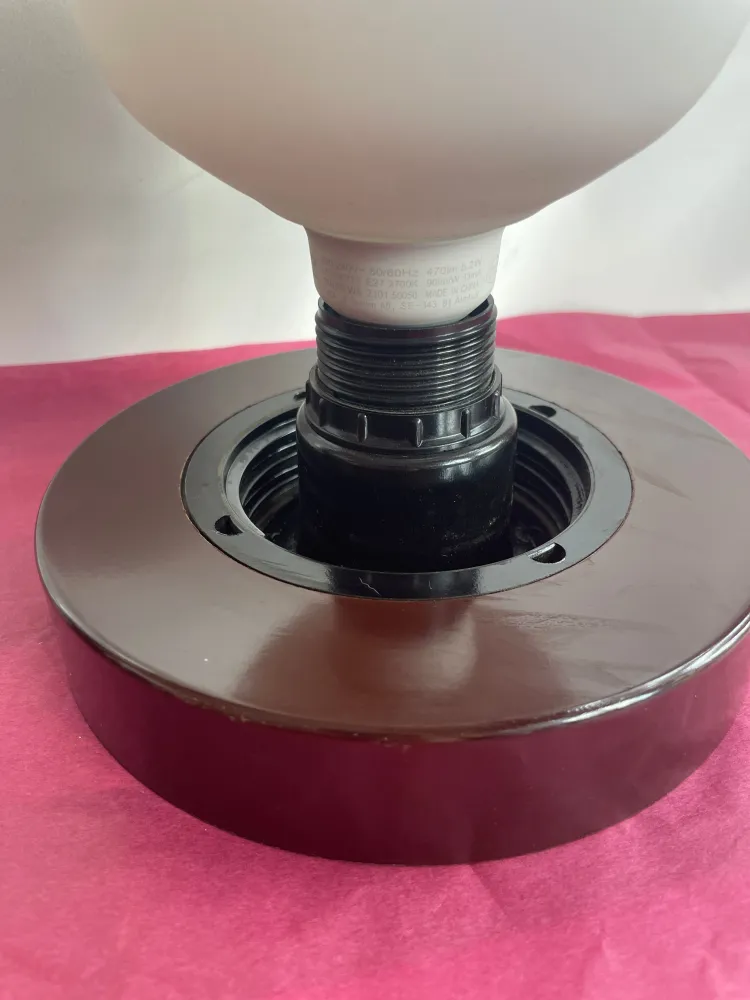 Applique ronde bakélite
