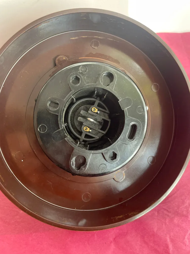 Applique ronde bakélite