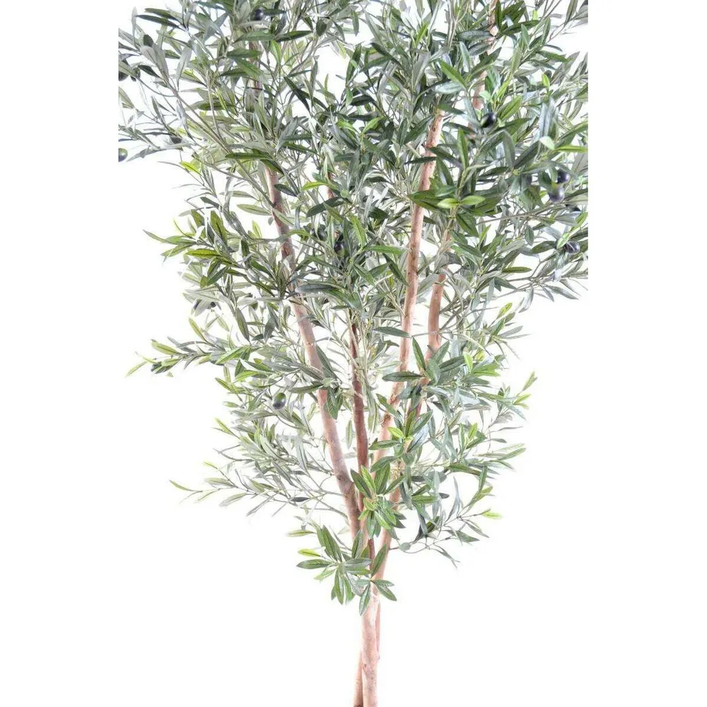 Arbre artificiel Olivier large 3 troncs - décoration pour intérieur - H.180cm