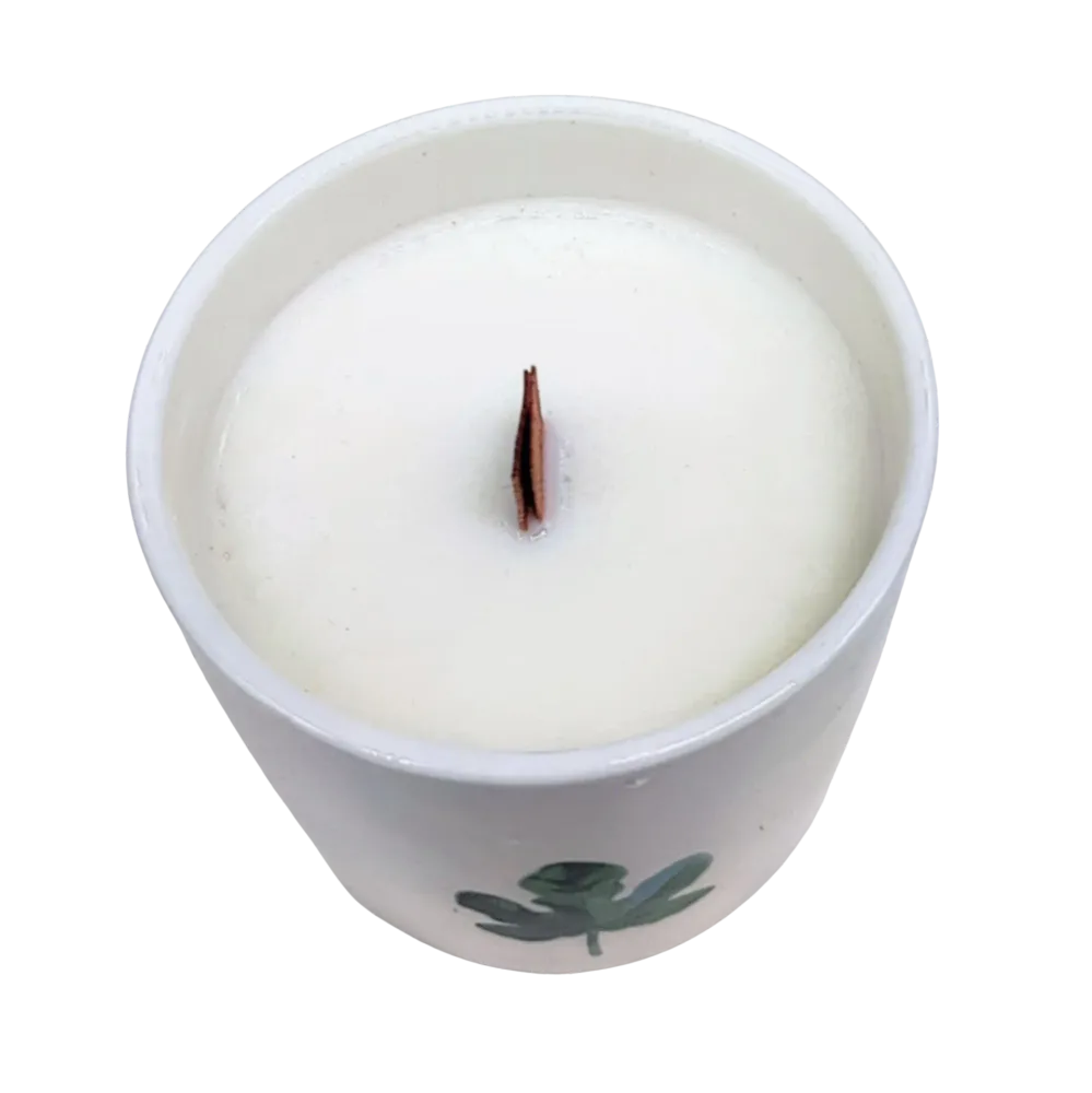 Bougie de Soja Parfumée - Jardin Botanique Japonais Feuille Arômes & Évasions