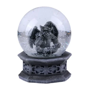 Déco Maison -Globe de Neige Gargouille Arômes & Évasions