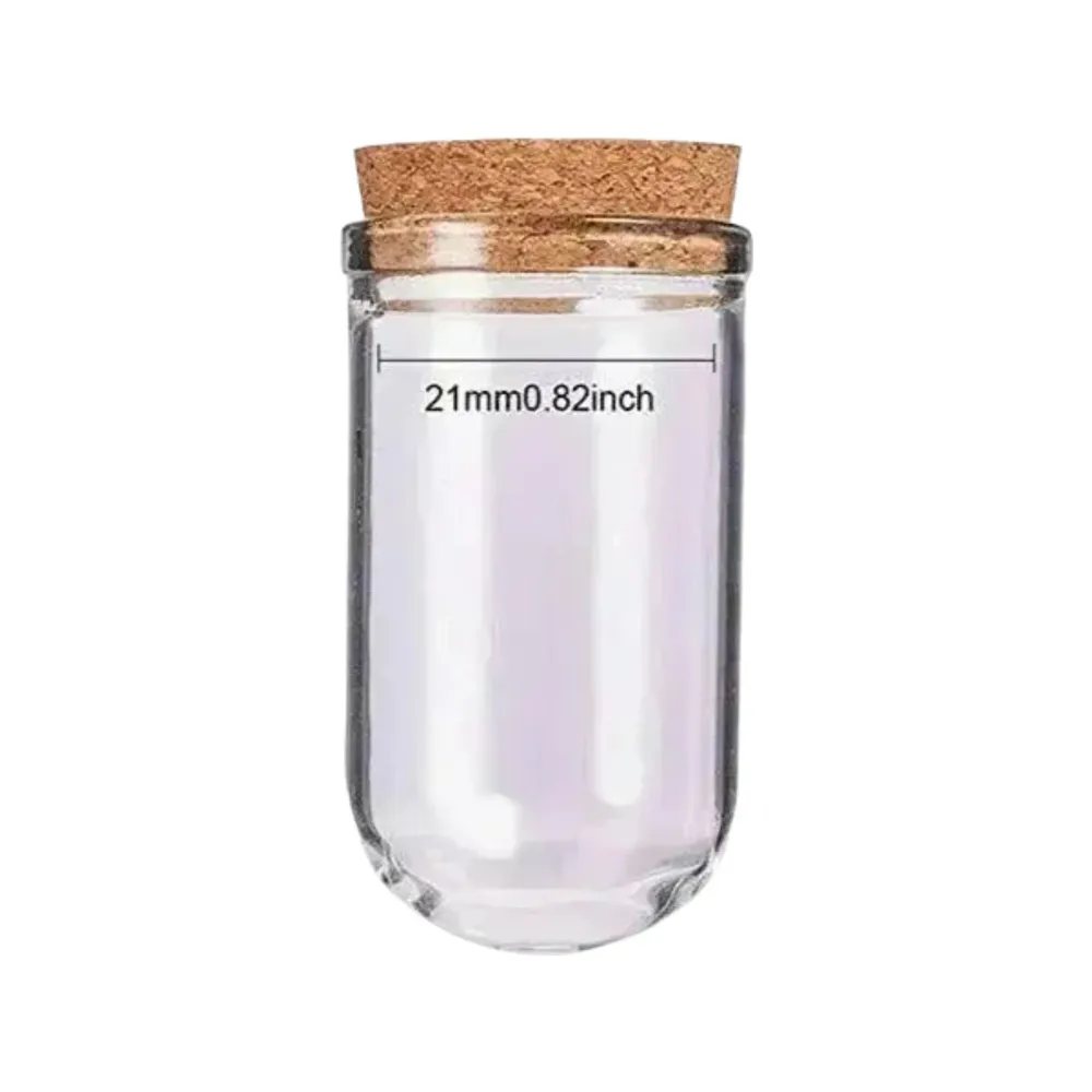 Déco Maison -Petite Cloche Décorative -Pierre de Lune -15ml Arômes & Évasions