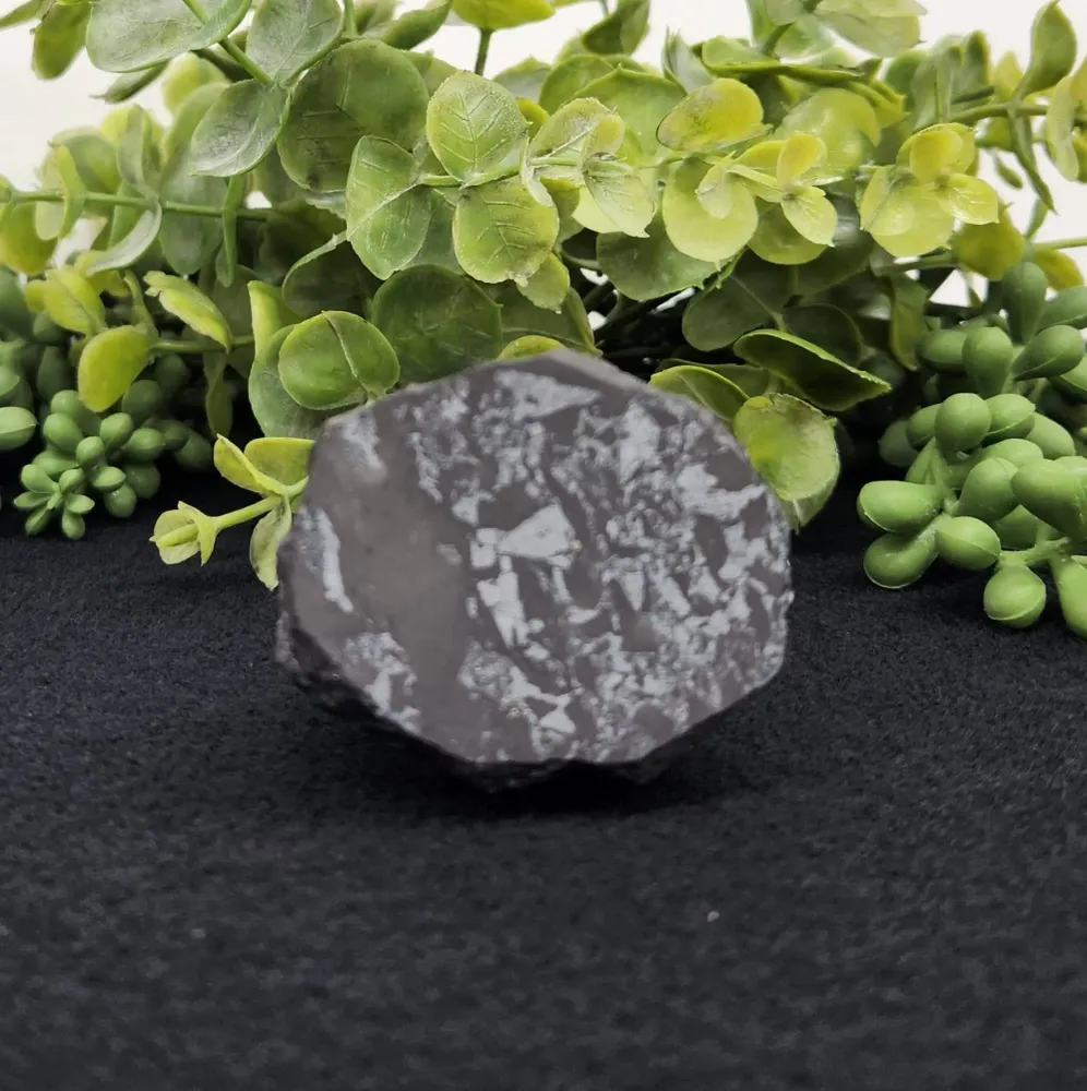 Déco Maison - Sculpture en Shungite - Hibou de Profil (5,7 x 4,4 x 5,7 cm) Arômes & Évasions