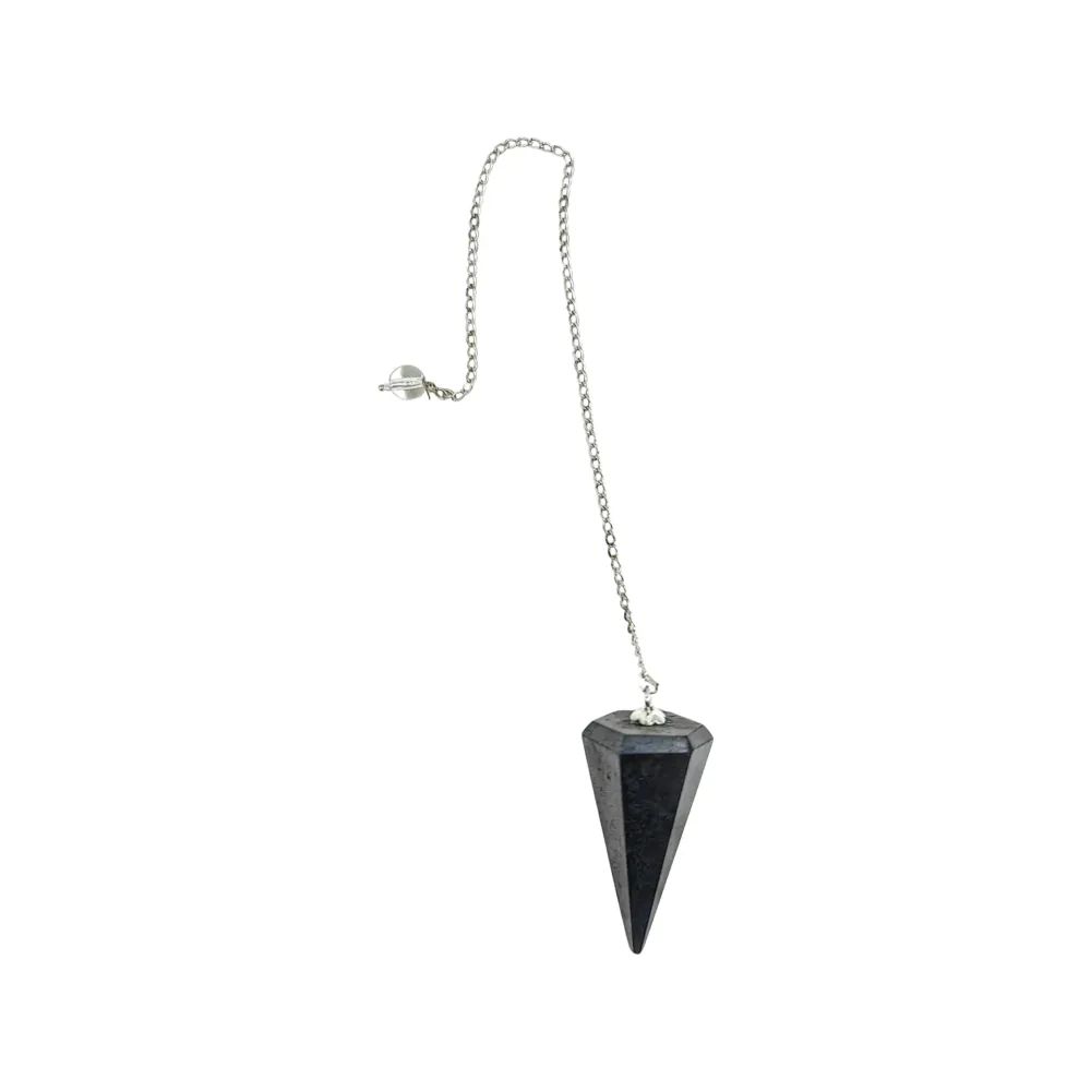 Pendule -Cône -Shungite Arômes & Évasions