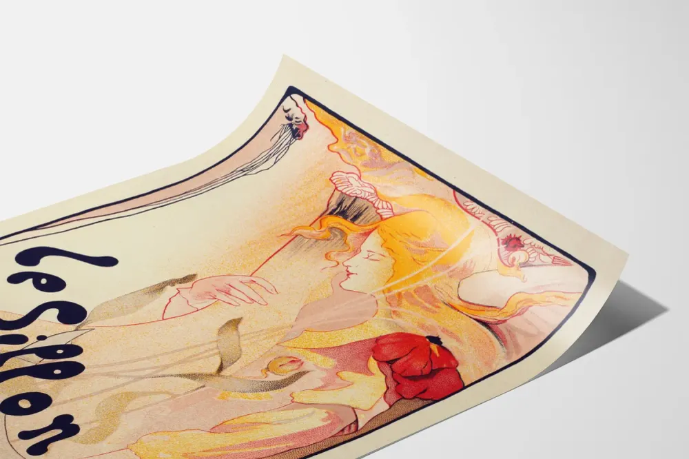 Affiche Art Nouveau Le Sillon par Fernand Toussaint Artem Legrand