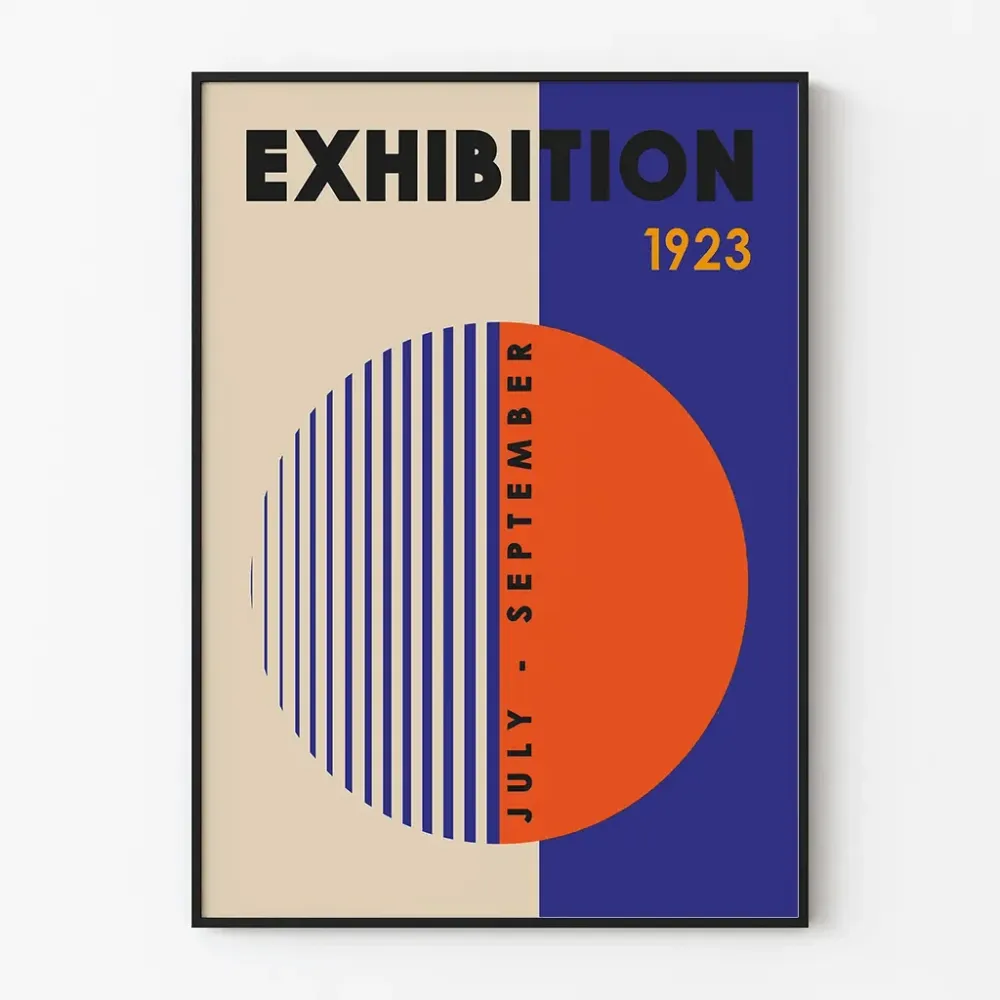 Affiche Bauhaus - Bauhaus Tricolore Artem Legrand