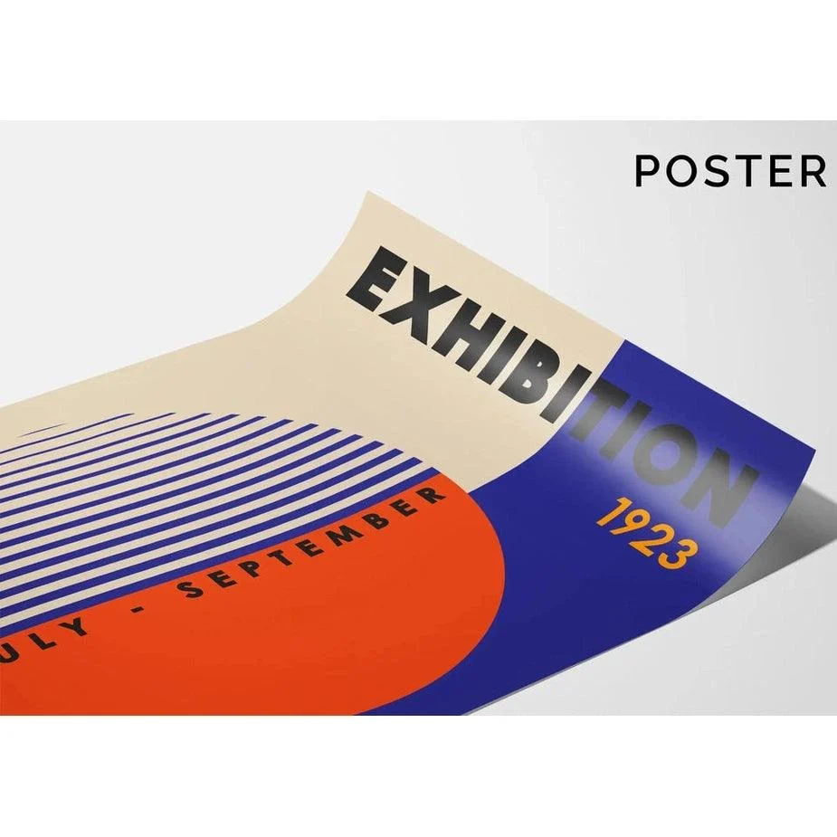 Affiche Bauhaus - Bauhaus Tricolore Artem Legrand