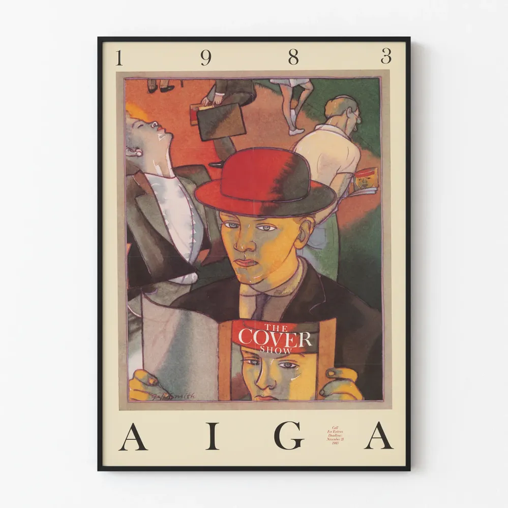 Affiche Cover Show 1983 - Décoration murale artistique vintage Artem Legrand
