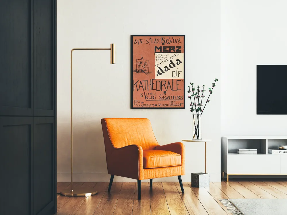 Affiche Dada Die Silbergäule Merz - Décoration Murale Graphique Artem Legrand