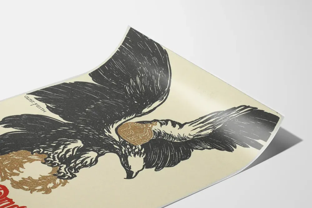 Affiche décorative Aigle impérial avec couronne allemande Artem Legrand