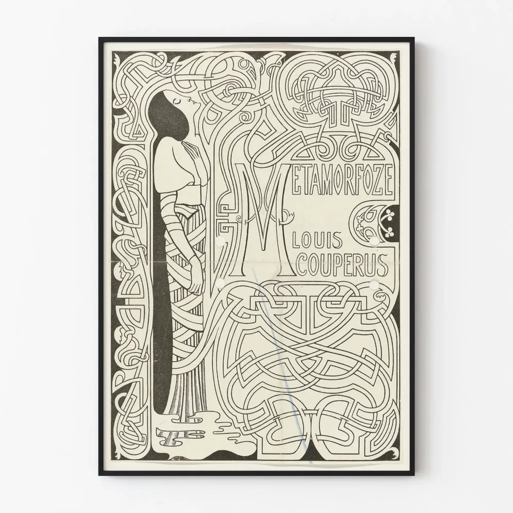 Affiche décorative Édition Métamorphose style Art Nouveau Artem Legrand