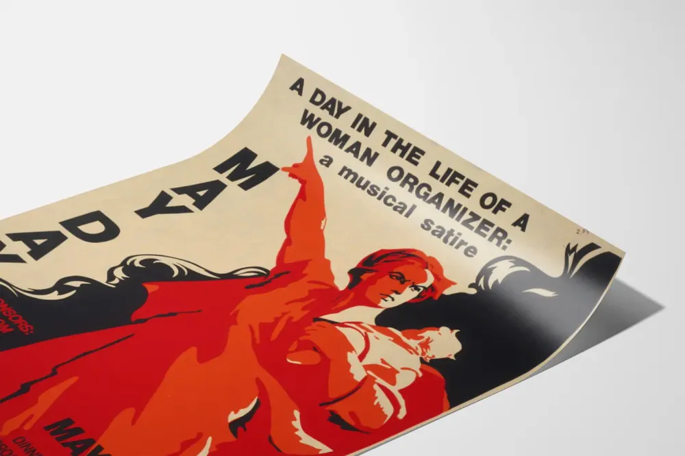 Affiche May Day - Satire musicale sur la vie d'une femme organisatrice Artem Legrand