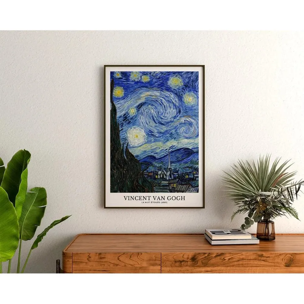 Affiche La Nuit étoilée - Vincent Van Gogh Artem Legrand