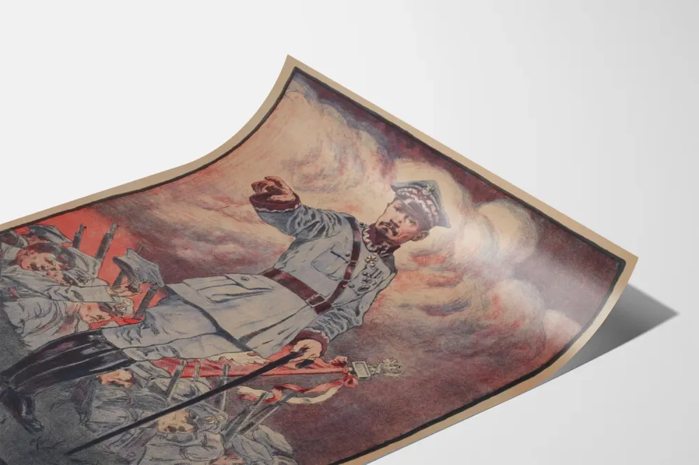 Affiche de recrutement militaire polonaise - Défendez la patrie Artem Legrand