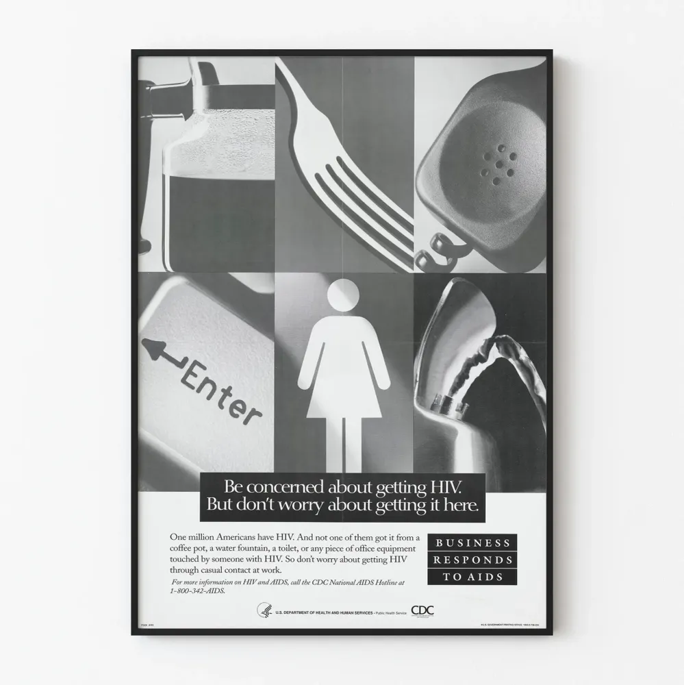 Affiche de Sensibilisation HIV - Prévention et Information Officielle Artem Legrand