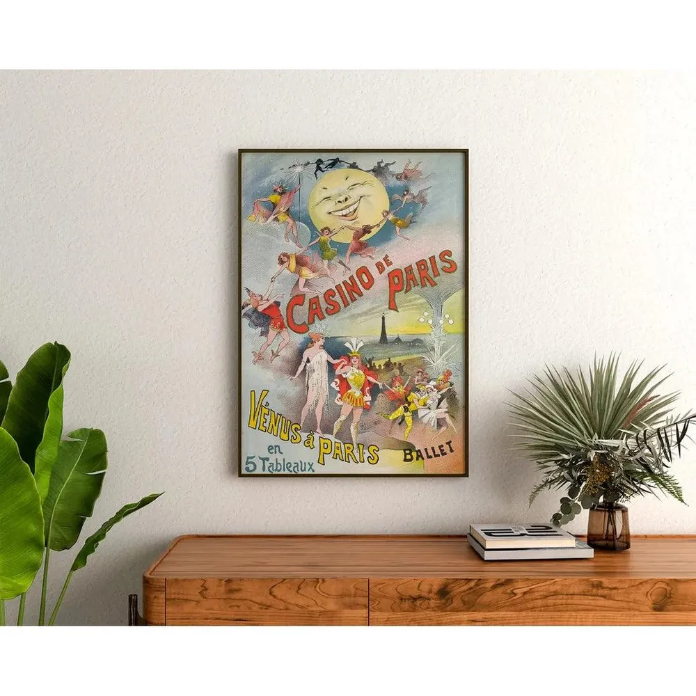 Affiche vintage - Casino de Paris, Vénus à Paris Artem Legrand