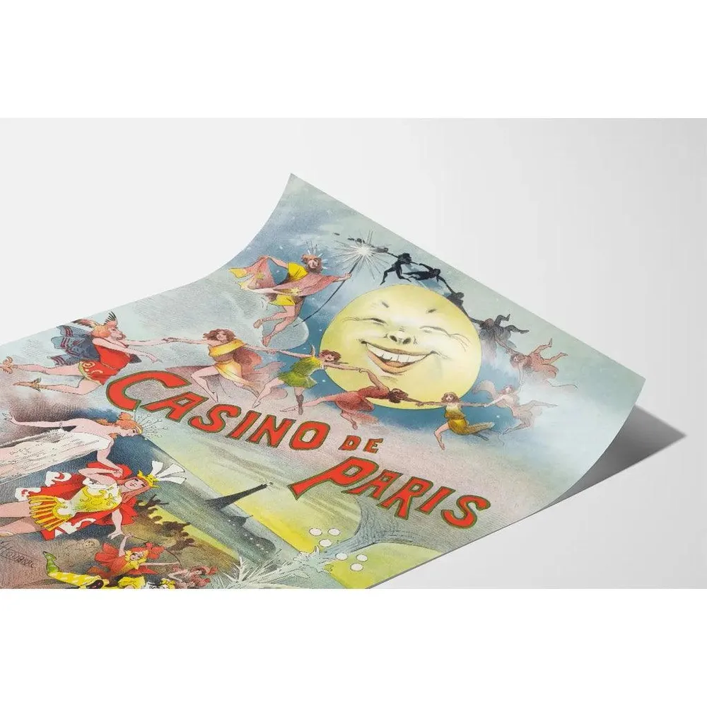 Affiche vintage - Casino de Paris, Vénus à Paris Artem Legrand