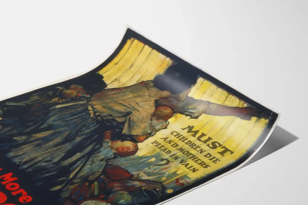 Affiche vintage Liberty Bonds - Impact et émotion Artem Legrand