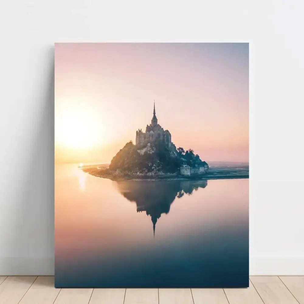 Photo érienne - Le Mont Saint-Michel vu du ciel Artem Legrand
