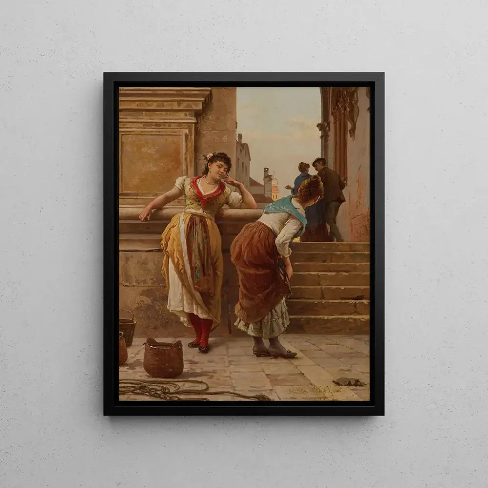 Tableau Un aperçu rapide - Antonio Ermolao Paoletti | Reproduction Artem Legrand