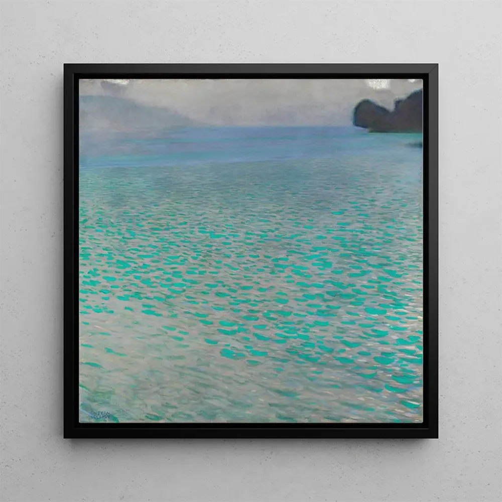 Tableau Attersee - Gustav Klimt | Reproduction Artem Legrand