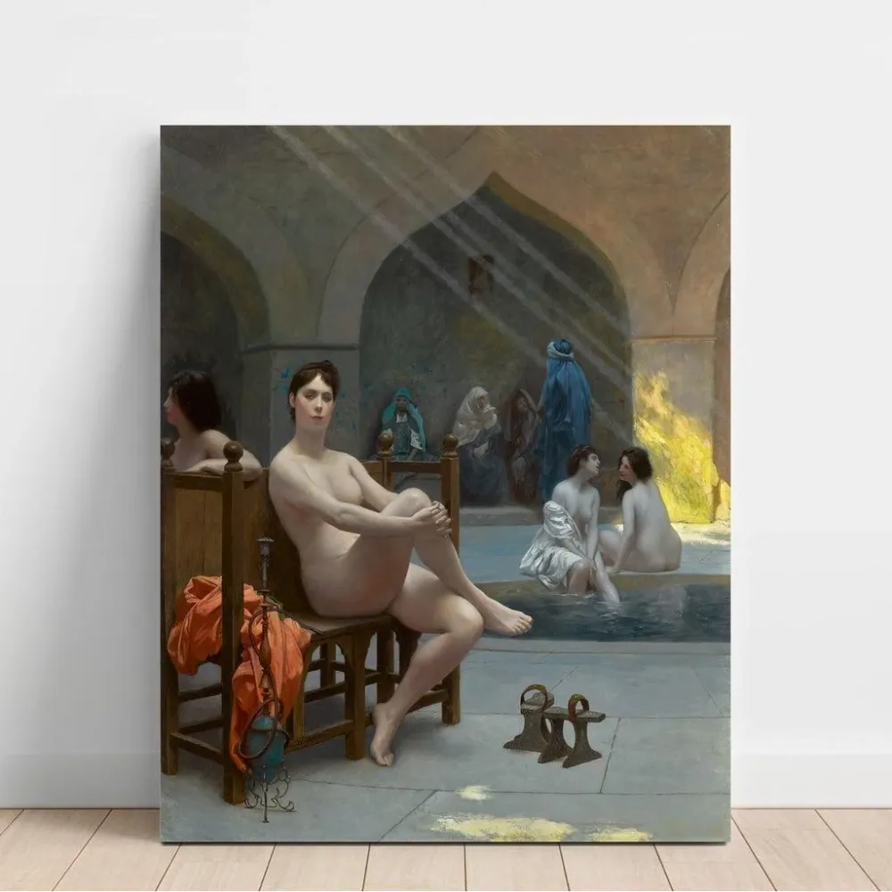 Tableau Le Bain des Femmes - Jean-Léon Gérôme | Reproduction Artem Legrand