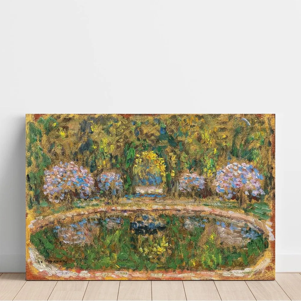 Tableau Bassin de Trianon. Versailles - Henri Le Sidaner | Reproduction Artem Legrand