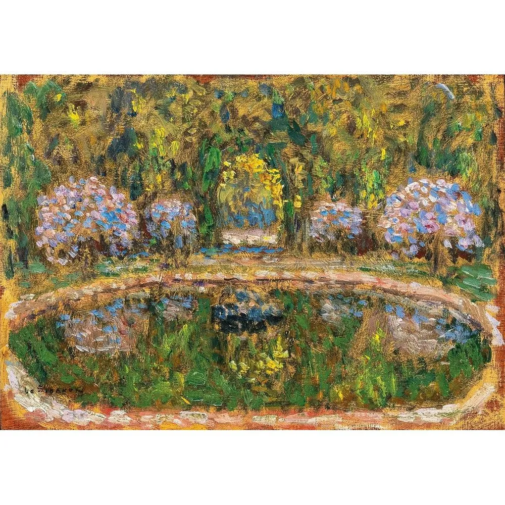 Tableau Bassin de Trianon. Versailles - Henri Le Sidaner | Reproduction Artem Legrand