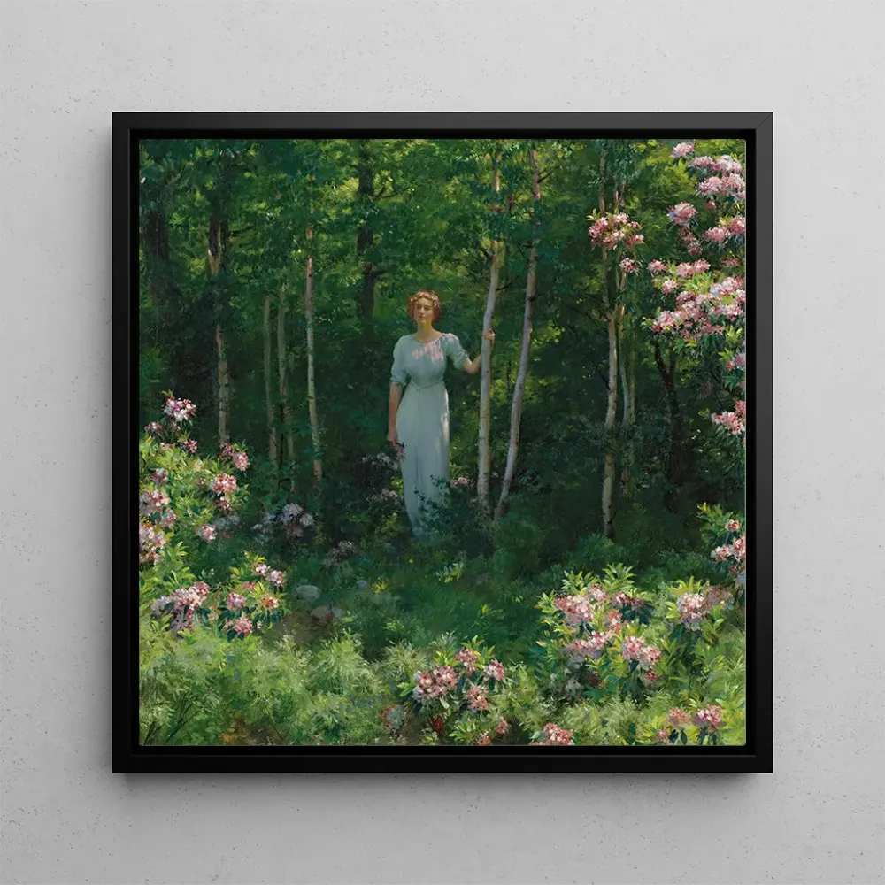 Tableau Le bord des bois - Charles Courtney Curran | Reproduction Artem Legrand