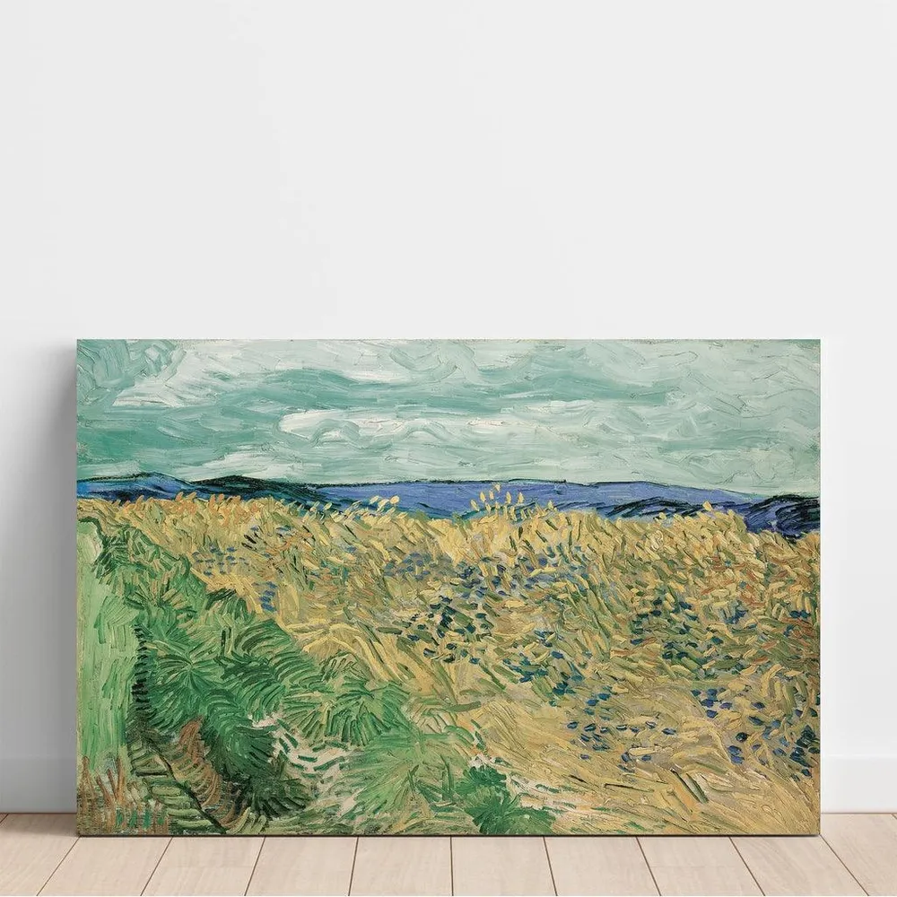 Tableau Champ de blé avec bleuets - Vincent van Gogh | Reproduction Artem Legrand
