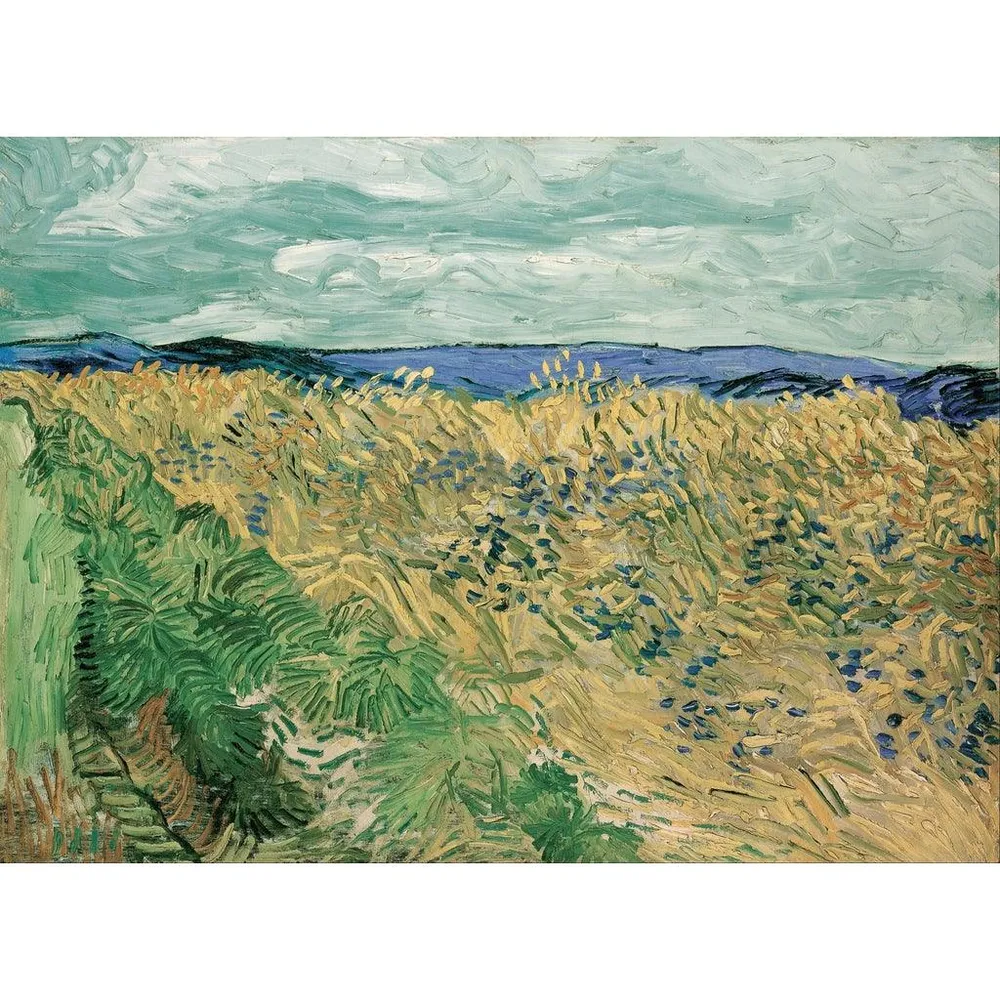 Tableau Champ de blé avec bleuets - Vincent van Gogh | Reproduction Artem Legrand
