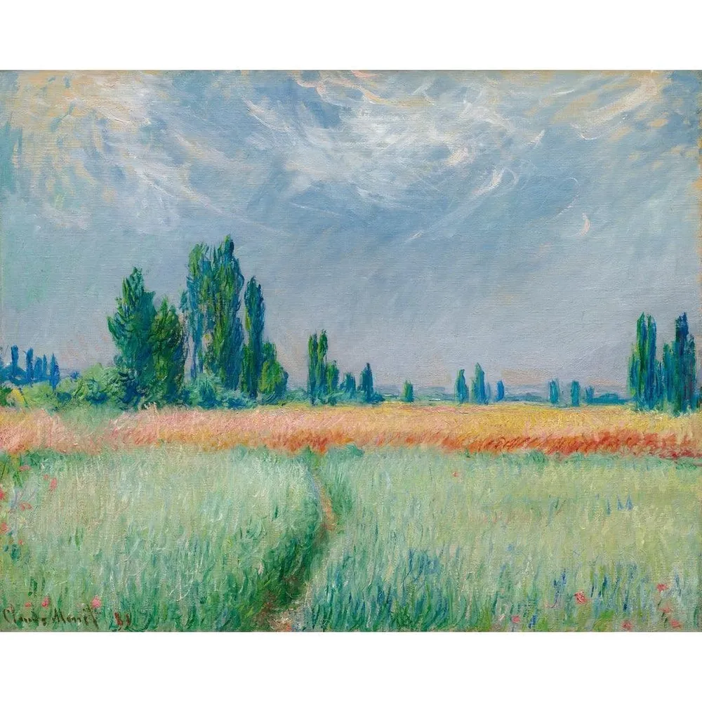 Tableau Champ de Blé - Claude Monet | Reproduction Artem Legrand